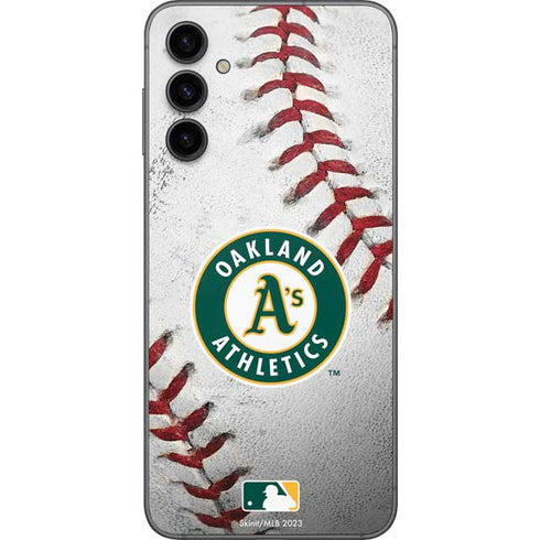 MLB Oakland Athletics Game Ball Galaxy A14 5G Skin