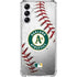 MLB Oakland Athletics Game Ball Galaxy A15 5G Clear Case