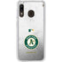 MLB Oakland Athletics Game Ball Galaxy A20 Clear Case