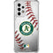 MLB Oakland Athletics Game Ball Galaxy A33 5G Clear Case