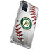 MLB Oakland Athletics Game Ball Galaxy A51 5G Clear Case