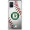 MLB Oakland Athletics Game Ball Galaxy A51 5G Clear Case
