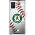 MLB Oakland Athletics Game Ball Galaxy A51 5G Clear Case