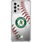 MLB Oakland Athletics Game Ball Galaxy A53 5G Clear Case