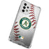 MLB Oakland Athletics Game Ball Galaxy A53 5G Clear Case