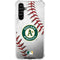 MLB Oakland Athletics Game Ball Galaxy A54 5G Clear Case
