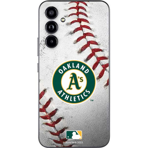 MLB Oakland Athletics Game Ball Galaxy A54 5G Skin