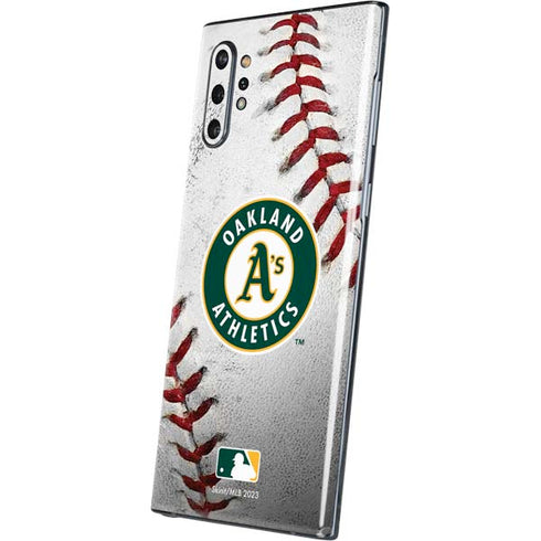MLB Oakland Athletics Game Ball Galaxy Note 10 Plus Skin