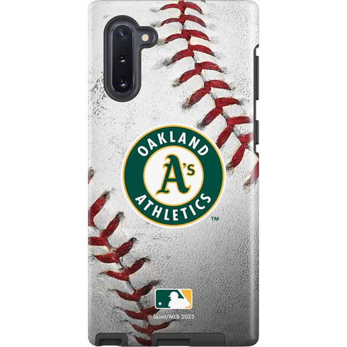 MLB Oakland Athletics Game Ball Galaxy Note 10 Pro Case