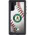MLB Oakland Athletics Game Ball Galaxy Note 10 Waterproof Case