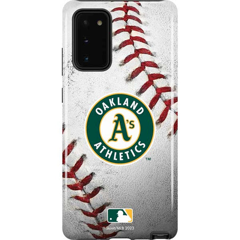 MLB Oakland Athletics Game Ball Galaxy Note20 5G Pro Case
