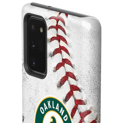 MLB Oakland Athletics Game Ball Galaxy Note20 5G Pro Case