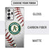 MLB Oakland Athletics Game Ball Galaxy Note20 Ultra 5G Skin