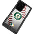 MLB Oakland Athletics Game Ball Galaxy Note20 Ultra 5G Waterproof Case