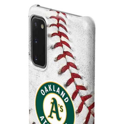MLB Oakland Athletics Game Ball Galaxy S20 Lite Case