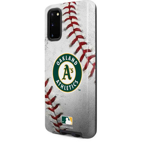 MLB Oakland Athletics Game Ball Galaxy S20 Pro Case