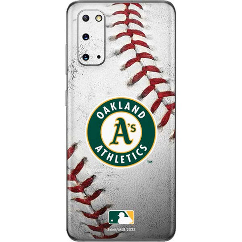 MLB Oakland Athletics Game Ball Galaxy S20 Skin