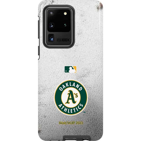 MLB Oakland Athletics Game Ball Galaxy S20 Ultra 5G Pro Case