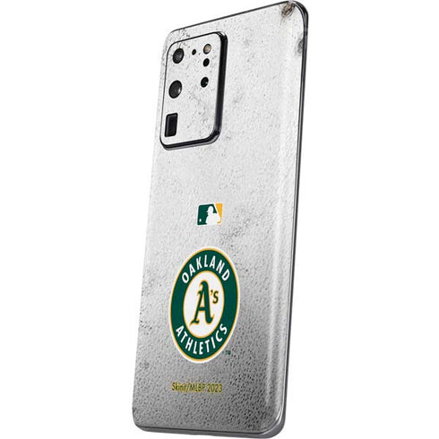 MLB Oakland Athletics Game Ball Galaxy S20 Ultra 5G Skin