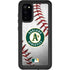 MLB Oakland Athletics Game Ball Galaxy S20 Waterproof Case