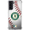 MLB Oakland Athletics Game Ball Galaxy S21 5G Clear Case