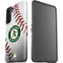 MLB Oakland Athletics Game Ball Galaxy S21 FE Pro Case