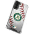 MLB Oakland Athletics Game Ball Galaxy S21 Plus 5G Clear Case