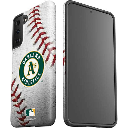 MLB Oakland Athletics Game Ball Galaxy S21 Plus 5G Pro Case