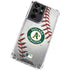 MLB Oakland Athletics Game Ball Galaxy S21 Ultra 5G Clear Case
