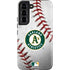 MLB Oakland Athletics Game Ball Galaxy S22 Pro Case