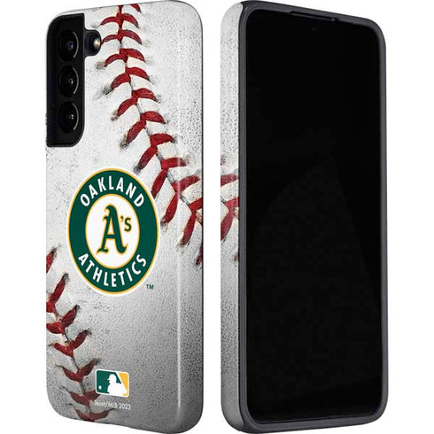 MLB Oakland Athletics Game Ball Galaxy S22 Pro Case