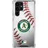 MLB Oakland Athletics Game Ball Galaxy S22 Ultra Clear Case
