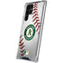 MLB Oakland Athletics Game Ball Galaxy S22 Ultra Clear Case