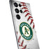 MLB Oakland Athletics Game Ball Galaxy S22 Ultra Skin