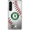 MLB Oakland Athletics Game Ball Galaxy S23 Clear Case