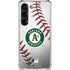 MLB Oakland Athletics Game Ball Galaxy S23 Clear Case