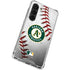 MLB Oakland Athletics Game Ball Galaxy S23 Clear Case