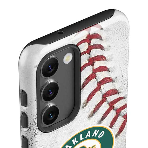 MLB Oakland Athletics Game Ball Galaxy S23 Pro Case