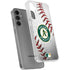 MLB Oakland Athletics Game Ball Galaxy S24 Plus Clear Case