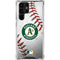 MLB Oakland Athletics Game Ball Galaxy S24 Ultra Clear Case