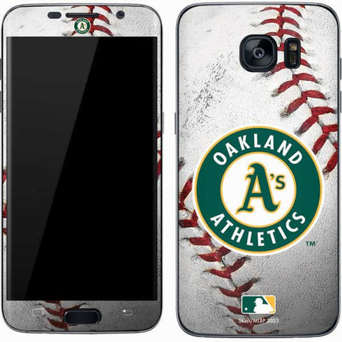 MLB Oakland Athletics Game Ball Galaxy S7 Skin