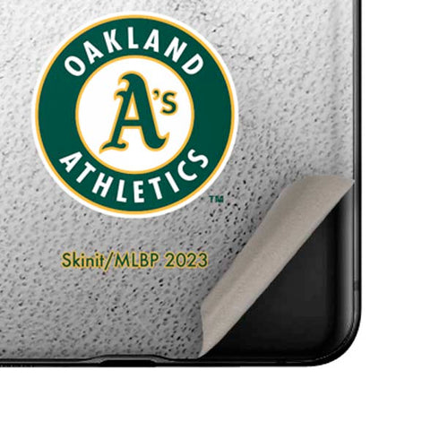 MLB Oakland Athletics Game Ball Galaxy Z Flip Skin