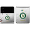 MLB Oakland Athletics Game Ball Galaxy Z Flip4 5G Skin