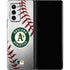 MLB Oakland Athletics Game Ball Galaxy Z Fold2 5G Skin