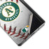 MLB Oakland Athletics Game Ball Galaxy Z Fold2 5G Skin