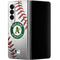 MLB Oakland Athletics Game Ball Galaxy Z Fold4 5G Skin