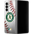 MLB Oakland Athletics Game Ball Galaxy Z Fold4 5G Skin