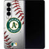 MLB Oakland Athletics Game Ball Galaxy Z Fold4 5G Skin