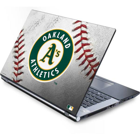MLB Oakland Athletics Game Ball Generic Laptop Skin
