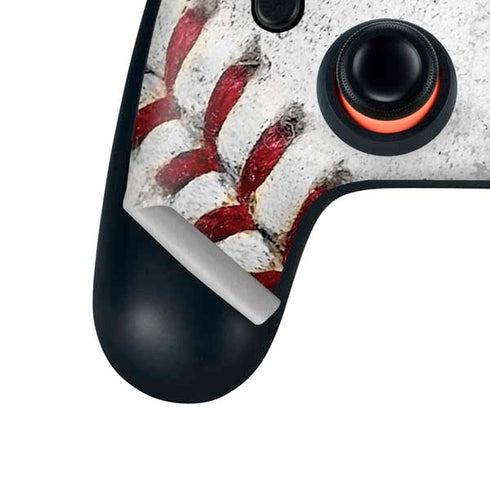 MLB Oakland Athletics Game Ball Google Stadia Controller Skin